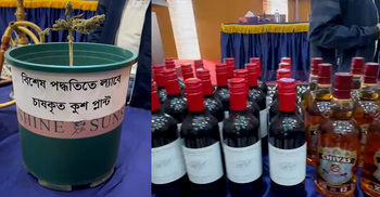 ডিএনসির অভিযানে বসুন্ধরায় ভেজাল মদের কারখানা, ওয়ারীতে কুশ ল্যাব উদ্ঘাটন