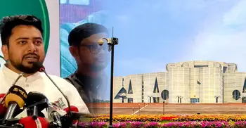 সংসদে যদি কথা বলার জায়গা না থাকে‚ তাহলে লড়াই রাজপথে হবে: নাহিদ