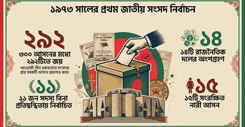 প্রথম সংসদ নির্বাচনে ভোট পড়ে ৫৫ শতাংশ, জামানত ছিল ১ হাজার টাকা