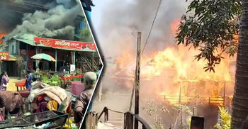 নিয়ন্ত্রণে আসেনি সাজেকের আগুন, অর্ধশতাধিক রিসোর্ট-দোকান পুড়ে ছাই