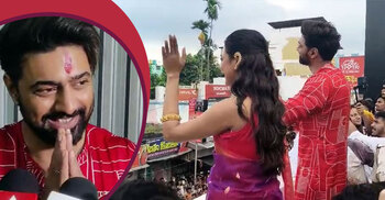 ‘রঘু ডাকাত’র জন্য পূজা দিলেন দেব