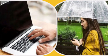 হঠাৎ বৃষ্টিতে ফোন ল্যাপটপ ভিজে গেলে যা করবেন