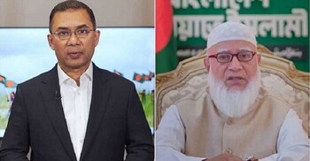 শফিকুর রহমানের বাসায় তারেক রহমান