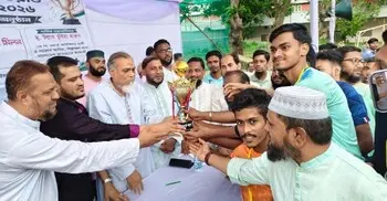 কিশোর গ্যাং দমনে খেলাধুলার বিকল্প নেই: সাইফুল আলম এমপি