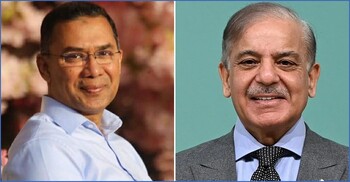 তারেক রহমানকে পাকিস্তান সফরের আমন্ত্রণ শাহবাজ শরিফের