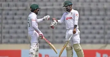 দুইশ রানের লিড স্পর্শ করলো বাংলাদেশ