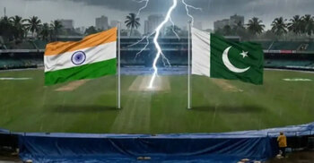 বৃষ্টিতে ভেস্তে যাওয়ার শঙ্কা ভারত–পাকিস্তান মহারণ