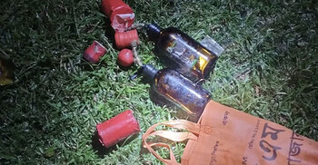 ময়মনসিংহে নাশকতার চেষ্টা, ককটেল-পেট্রোল বোমা উদ্ধার