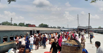 এক বছরে পাকশী বিভাগীয় রেলের আয় বাড়লো ৩৬ কোটি টাকা