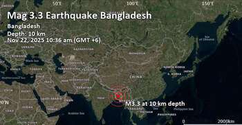 Not Baipail, Saturday’s earthquake epicentre also traced to Narsingdi