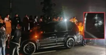 চলন্ত প্রাইভেটকারে গুলিবর্ষণ, অল্পের জন্য প্রাণে বাঁচলেন ব্যবসায়ী