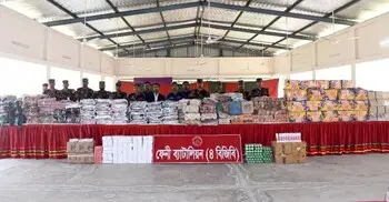 ফেব্রুয়ারিতে ১৩১ কোটি টাকার চোরাচালান পণ্য জব্দ বিজিবির