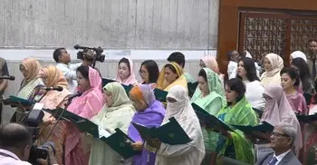 শপথ নিলেন সংরক্ষিত নারী আসনের ৪৯ এমপি