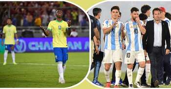 Argentina fall in Paraguay, Brazil held in Venezuela