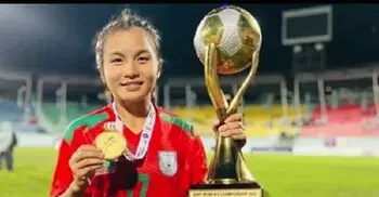 ফুটবলার ঋতুপর্ণার বাড়ি: প্রতিশ্রুতি থেকে বাস্তবায়নের পথে