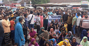 লালমনিরহাটে মরদেহ নিয়ে মহাসড়ক অবরোধ