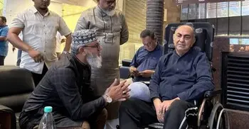 মালয়েশিয়ায় হাসপাতালে মির্জা আব্বাসকে দেখতে গেলেন মাসুদ সাইদী