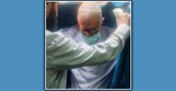 Ex-President Hamid returns home