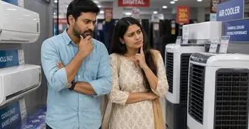 প্রচণ্ড গরমে এসি নাকি কুলারেই ভরসা রাখবেন?
