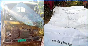 4 killed as bus collides with pickup van in Cox’s Bazar