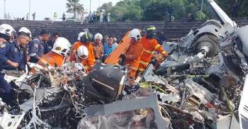 10 dead as Navy helicopters collide mid-air in Malaysia