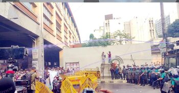 সাউন্ড গ্রেনেড-জলকামানে ছত্রভঙ্গ নন-এমপিও শিক্ষকরা