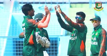 বাংলাদেশকে ২৭৬ রানের চ্যালেঞ্জিং লক্ষ্য দিলো আফগানিস্তান