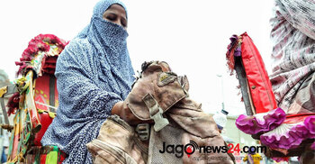 A mother’s agony: The burnt bag she carried was all that was left