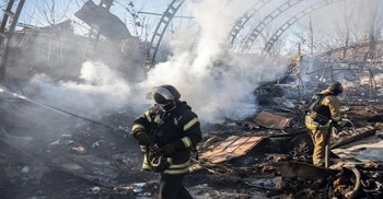 Russian drone strike kills father, 3 children in Ukraine