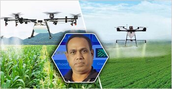 আধুনিক কৃষিতে যুগান্তকারী প্রযুক্তি স্প্রে ড্রোন