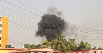 গাজীপুরে থাই এ্যালুমিনিয়াম কারখানায় আগুন