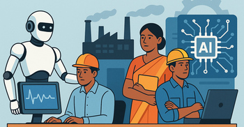 এআই ব্যবহারে দক্ষিণ এশিয়ার শ্রমবাজারে ৭% চাকরি ঝুঁকির মুখে