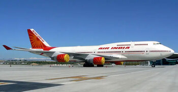 Pushcart hit damages Air India Airbus landing gear at HSIA