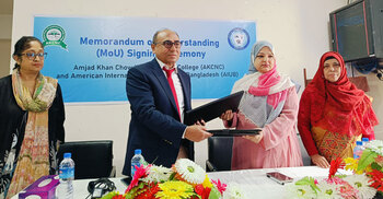 AIUB and AKCNC forge education alliance to transform nursing, public health education