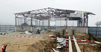 4 killed in gas cylinder blast at Akij Beverage Factory