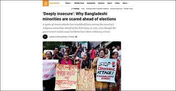 Feb 12 vote a test of trust after violence, minorities tell Al Jazeera