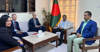 আলী রীয়াজের সঙ্গে ইইউ নির্বাচন পর্যবেক্ষণ সদস্যদের সাক্ষাৎ