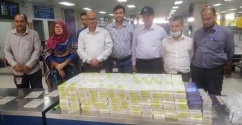 শাহ আমানতে আমদানি নিষিদ্ধ ক্রিমসহ ৪ লাখ টাকার মালামাল জব্দ