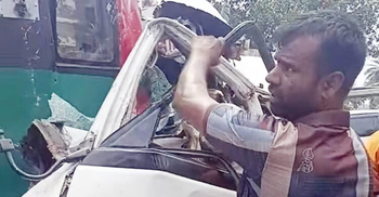 5 killed as BRTC bus, ambulance collide in Faridpur