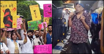 মমতার পদত্যাগ দাবির মঞ্চে অঞ্জন দত্ত