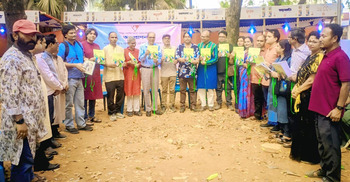 অনুপ্রাণন সাম্প্রতিকের গল্প ও গল্পকারের মোড়ক উন্মোচন