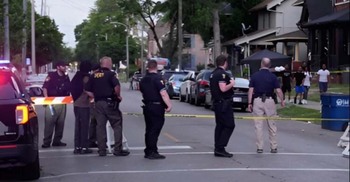 Manhunt for suspects after 12 people shot near festival in Ohio