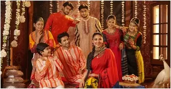 বৈশাখী সাজে রঙিন বিশ্বরঙ