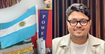 ‘জার্মান বন্ধু আর্জেন্টিনার পতাকাটা গিফট করেছিল’