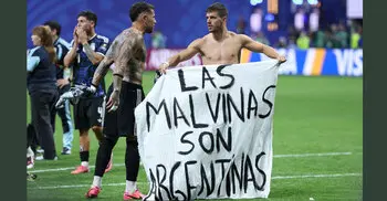 FIFA opens investigation into Argentina's Falklands banner display