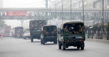 National polls: Armed forces deployed across country