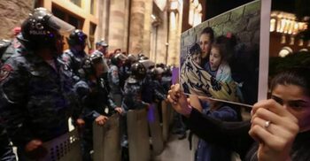 Armenia protesters demand PM resign after Nagorno-Karabakh ceasefire