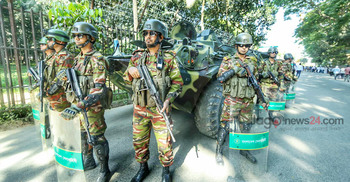 শেখ হাসিনার রায়: ট্রাইব্যুনালে কড়া নিরাপত্তা