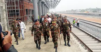 এপ্রিলেই ঢাকা-ভাঙ্গা-নড়াইল-যশোর রেলপথ নির্মাণকাজ শেষ হবে