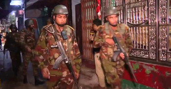 Army raids Geneva Camp in Mohammadpur